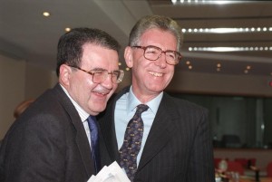 Romano Prodi con Mario Monti